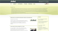 Desktop Screenshot of airmedplus.de