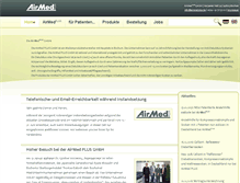 Tablet Screenshot of airmedplus.de